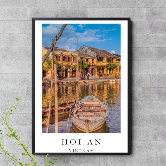 Hoi An Wall Art Vietnam Cityscape Poster Instant
