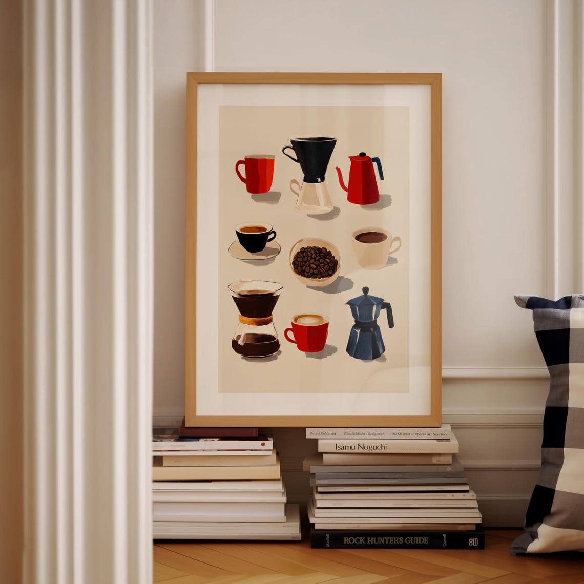 Coffee Bar Poster Coffee Collage Kitchen Wall Art Coffee Lover Home Decor Modern Cafe Art Kitchen Print - Image 3
