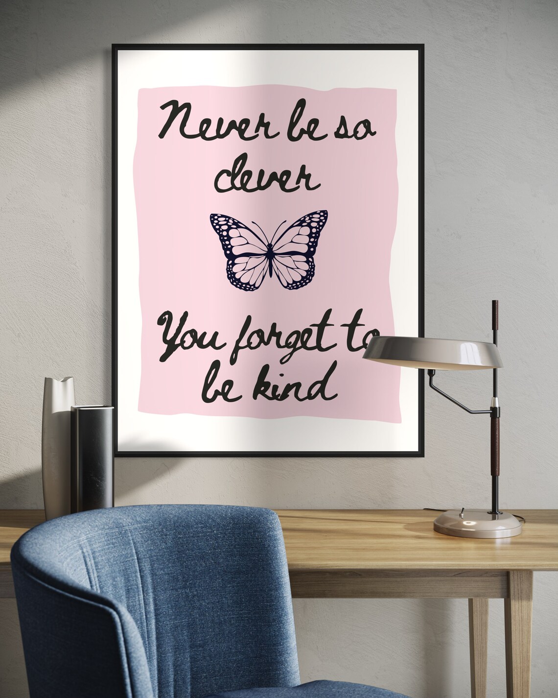 Taylor Lyric Poster, Evermore Kind Quote - Image 4