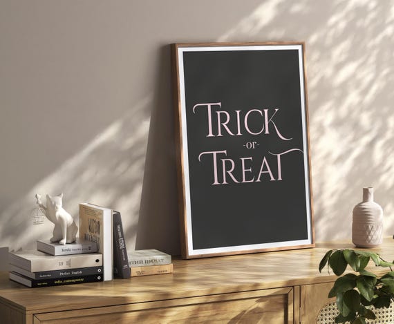 Trendy Halloween Decoration Poster Vintage Dark Academia Print Retro Decor Apartment Moody Wall Art Instant