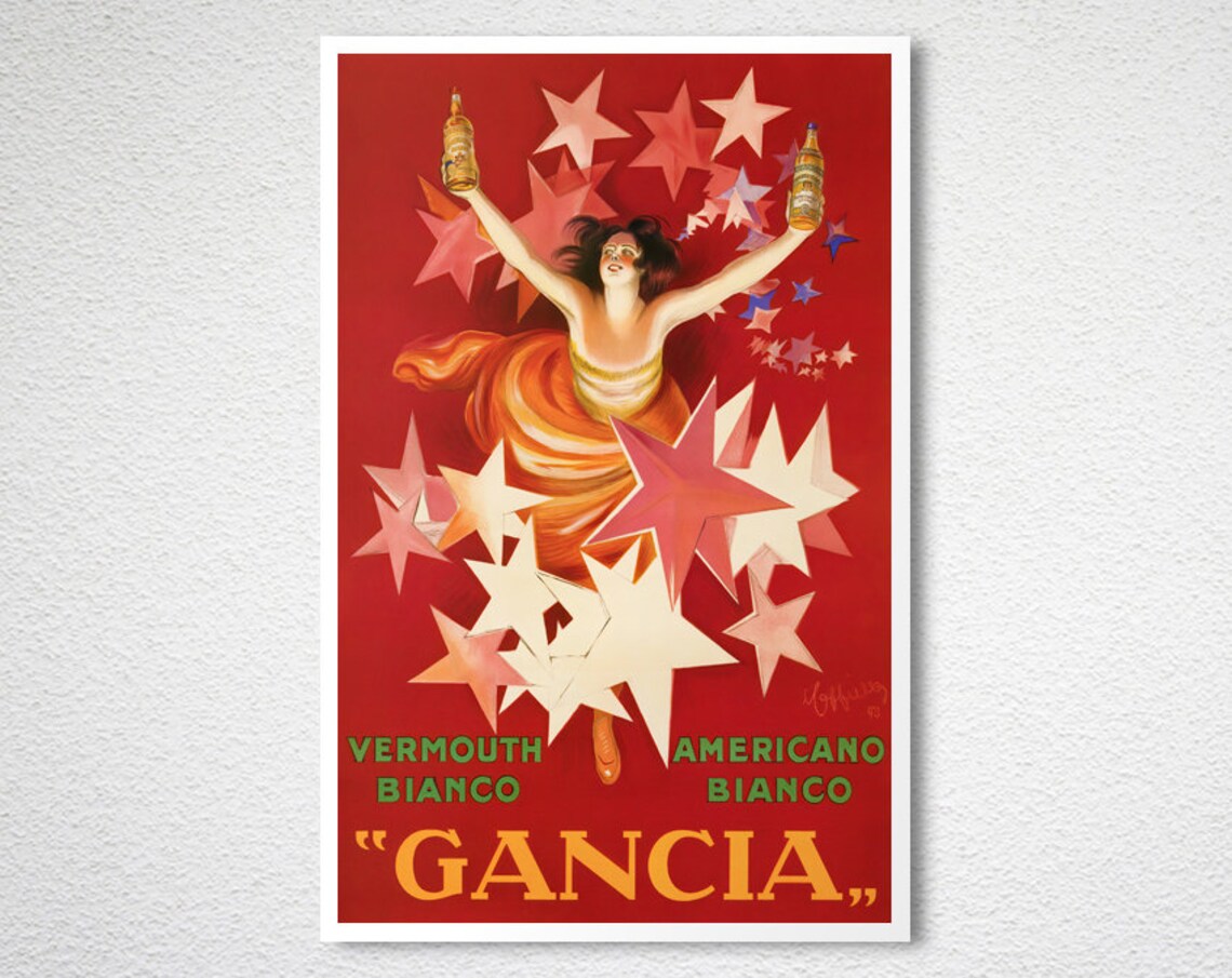 Gancia Wine Vintage Food Drink Travel Poster - Image 2