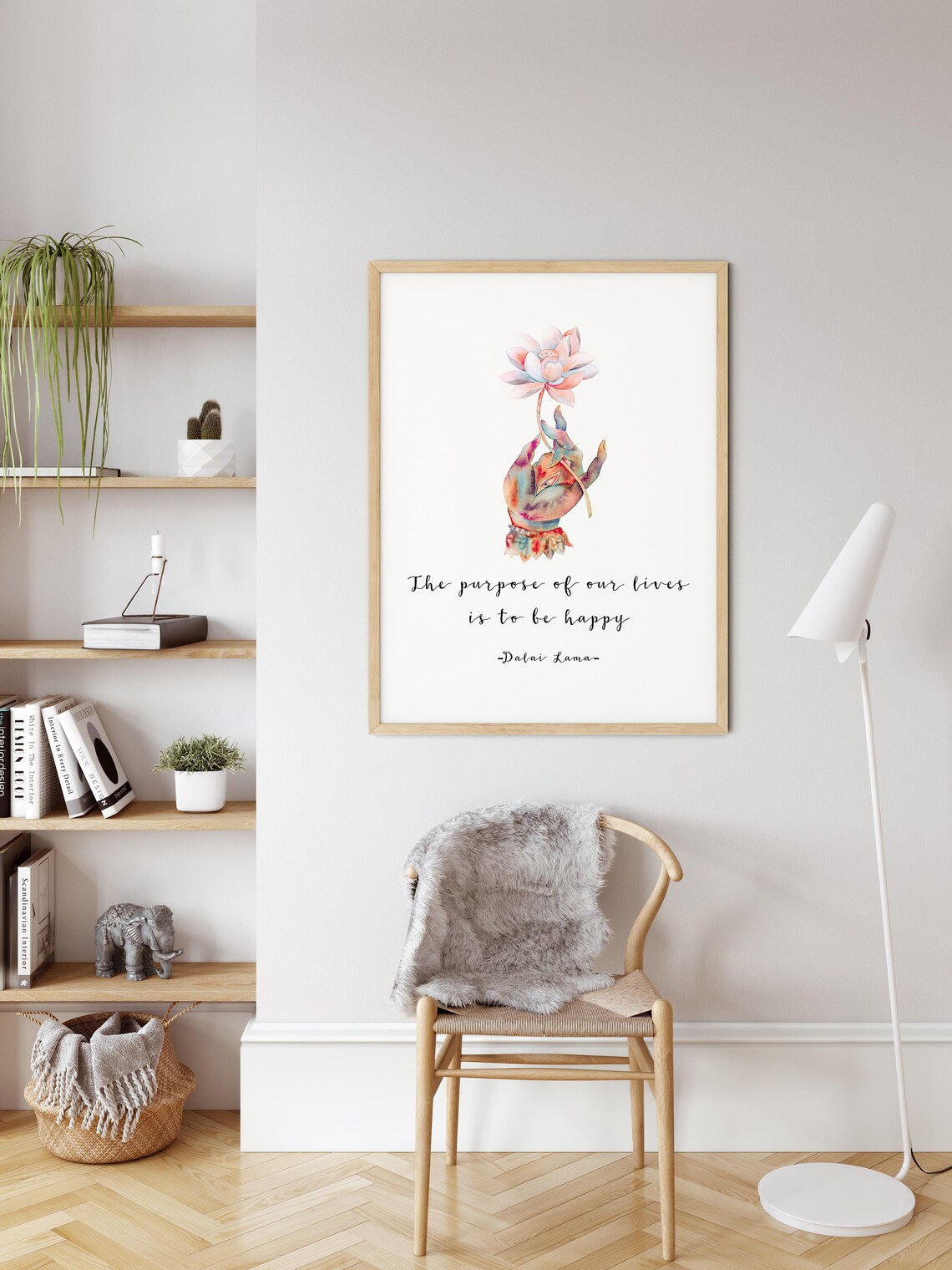 Dalai Lama Quote Print, Quotes About Life Poster - Image 2