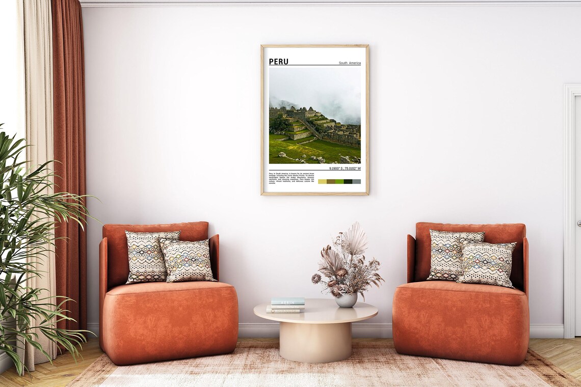 Peru South America Machu Picchu Incan Ruins Cloud Forest Poster - Image 7