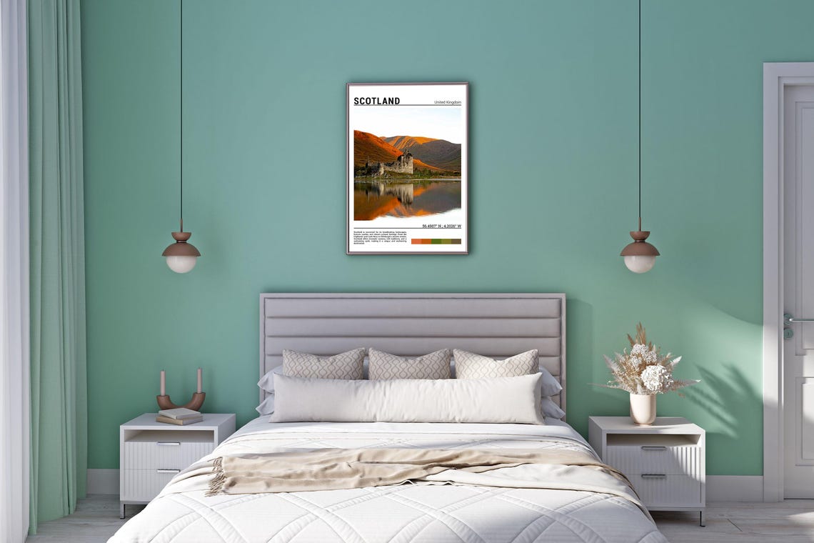 Scotland Print Scotland Poster Scotland Wall Art Scotland Travel Scotland Art Print Scotland Photo United Kingdom Artwork - Image 6