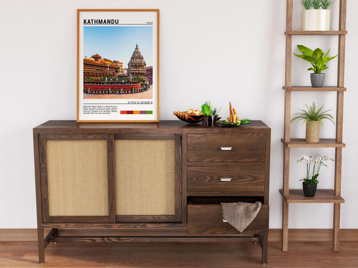 Kathmandu Nepal Durbar Square Ancient Temples Himalayan Capital Poster - Image 6
