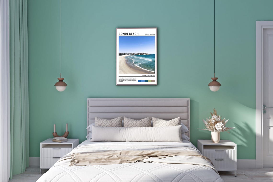 Bondi Beach Sydney Australia Golden Sand Surf Surf Coast Poster - Image 5