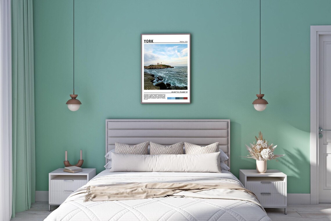 York Poster, York Maine Travel Poster Art Print - Image 5
