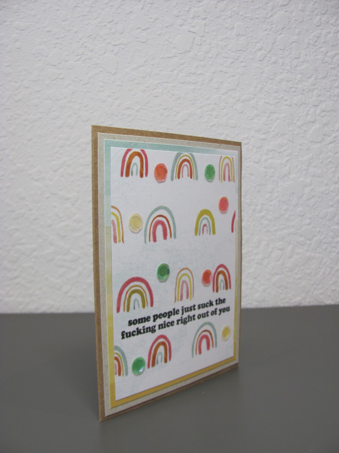 Suck The Nice Snarky Humor Greeting Card - Image 2