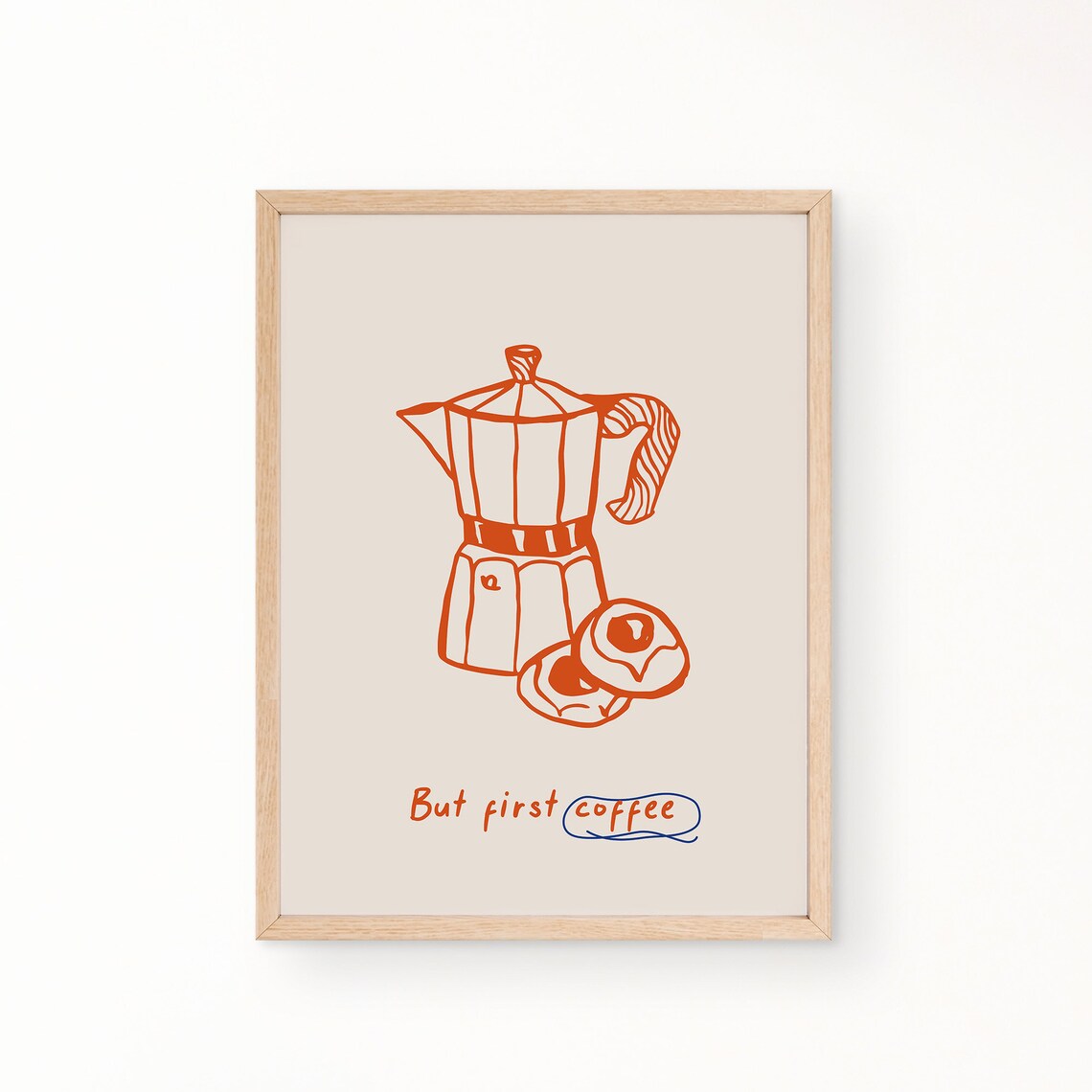 Coffee Pot Maker Vintage Food Poster, Kitchen Wall Art - Image 3