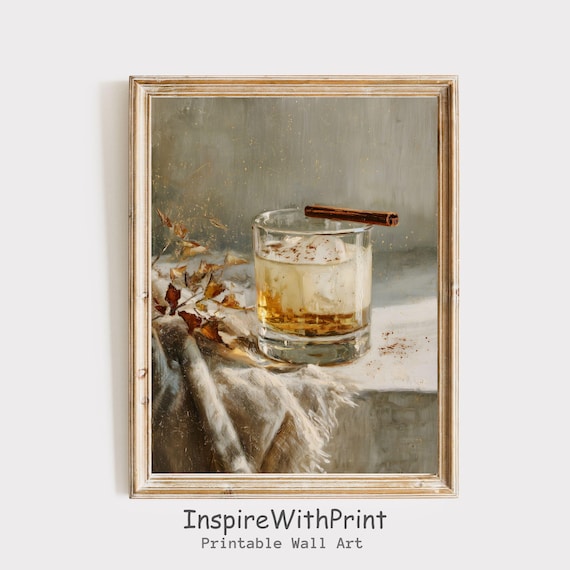 Whisky Sour Retro Kitchen Art Print