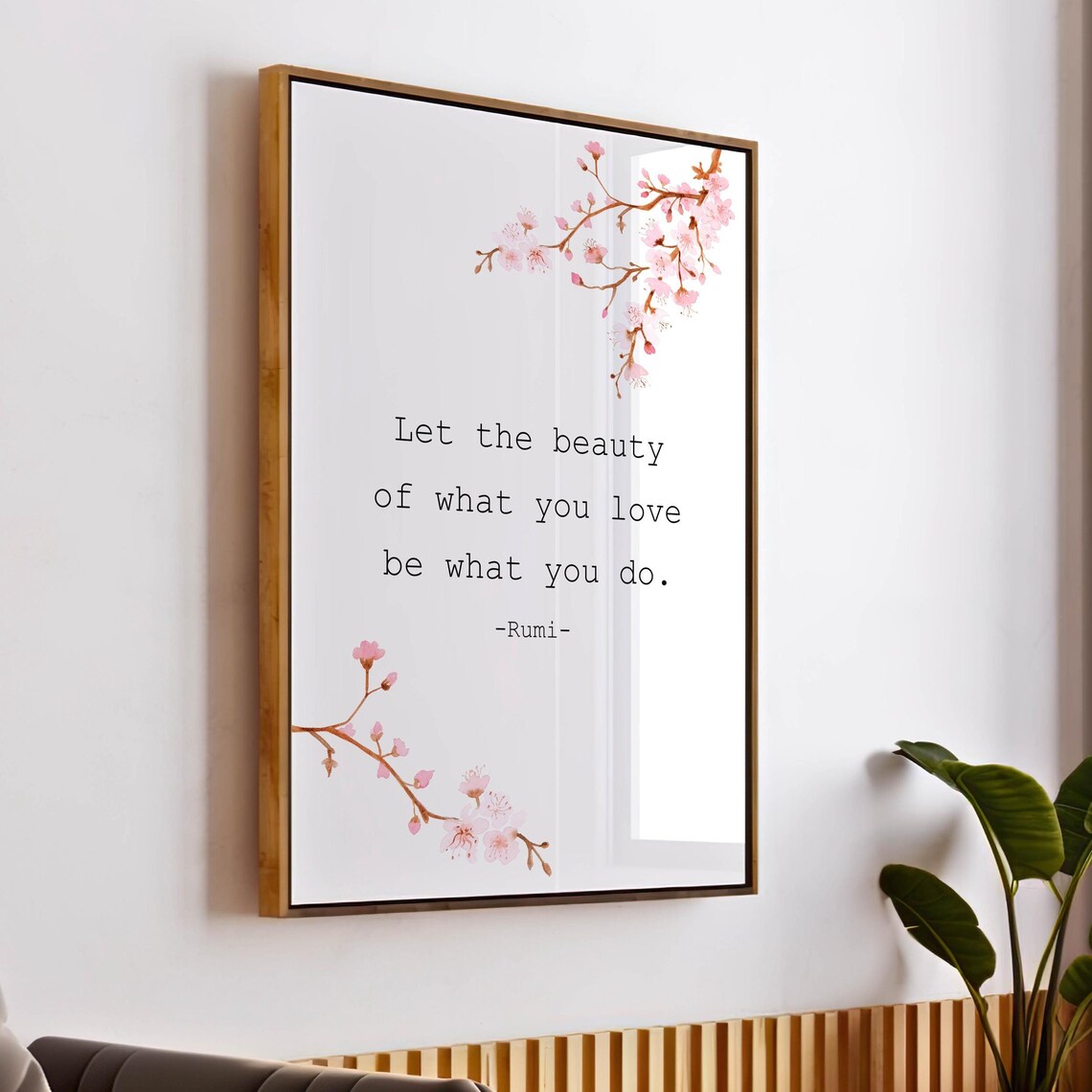 Rumi Quote Wall Art, Motivational Poster - Image 3