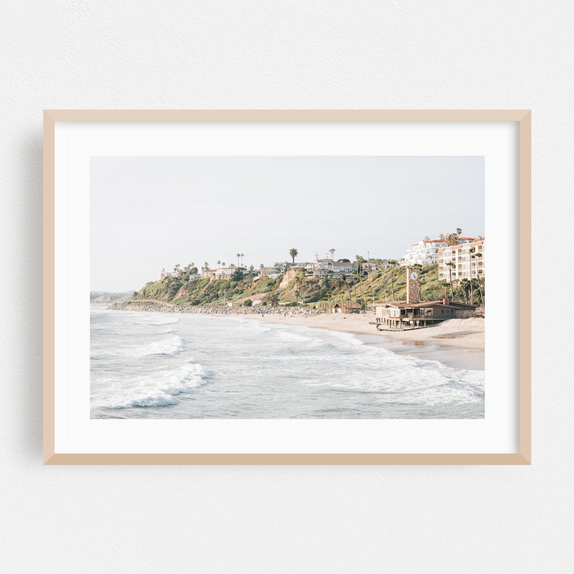 San Clemente Coast Beach Travel Poster