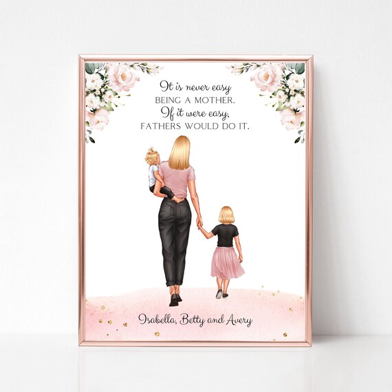 Funny Gift For Mother Mothers Day Gift Mom Gift From Husband Personalized Mothers Day Print Family Print Gift For Best Friend