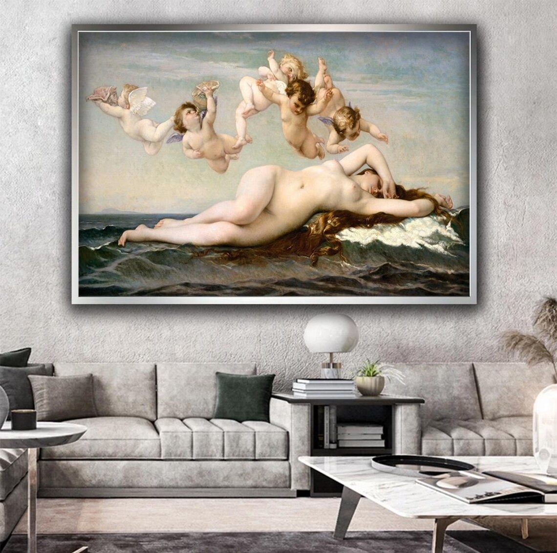 Alexandre Cabanel The Birth of Venus Classic Mythology Art Print - Image 3
