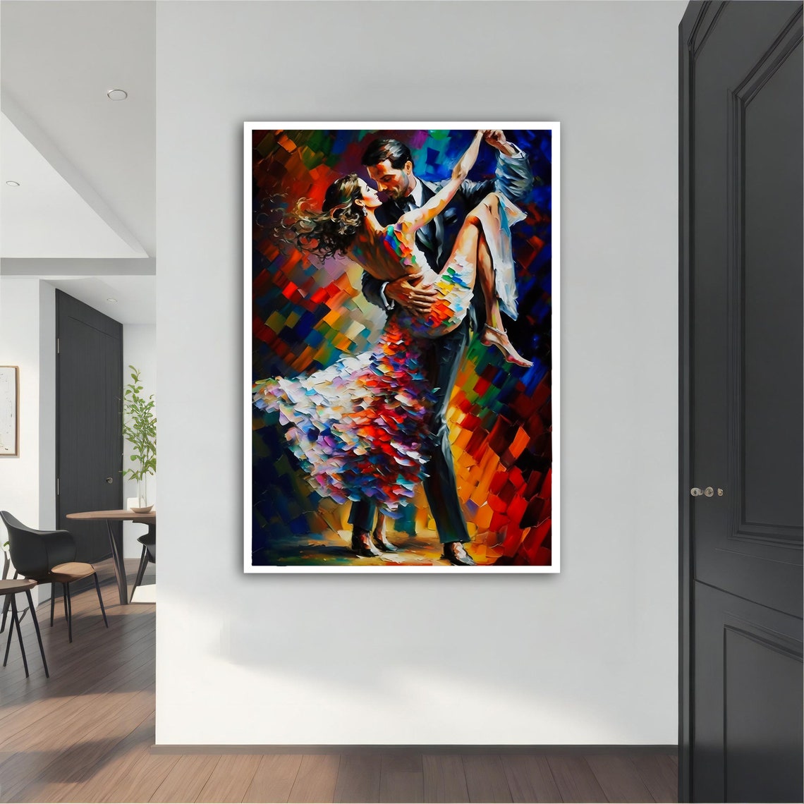 Tango Art Women And Man Art Dance Art Wall Hangings Art Decor For Gift - Image 5