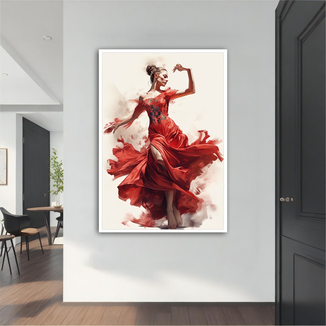 Tango Art Women Tango Art Dance Art Wall Hangings Art Decor For Gift - Image 5