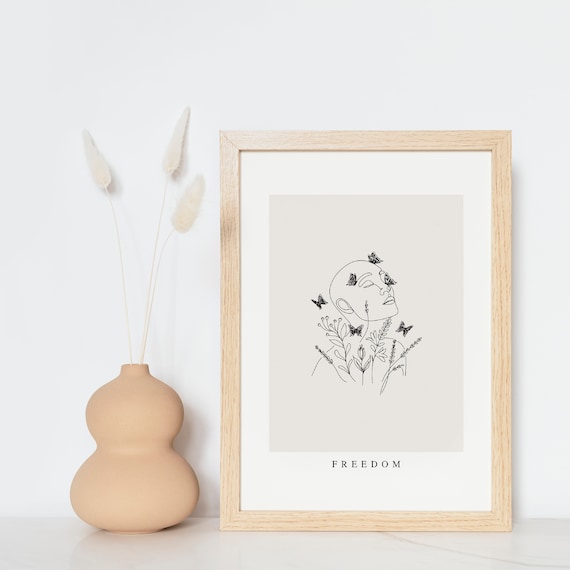 Freedom Line Art Print