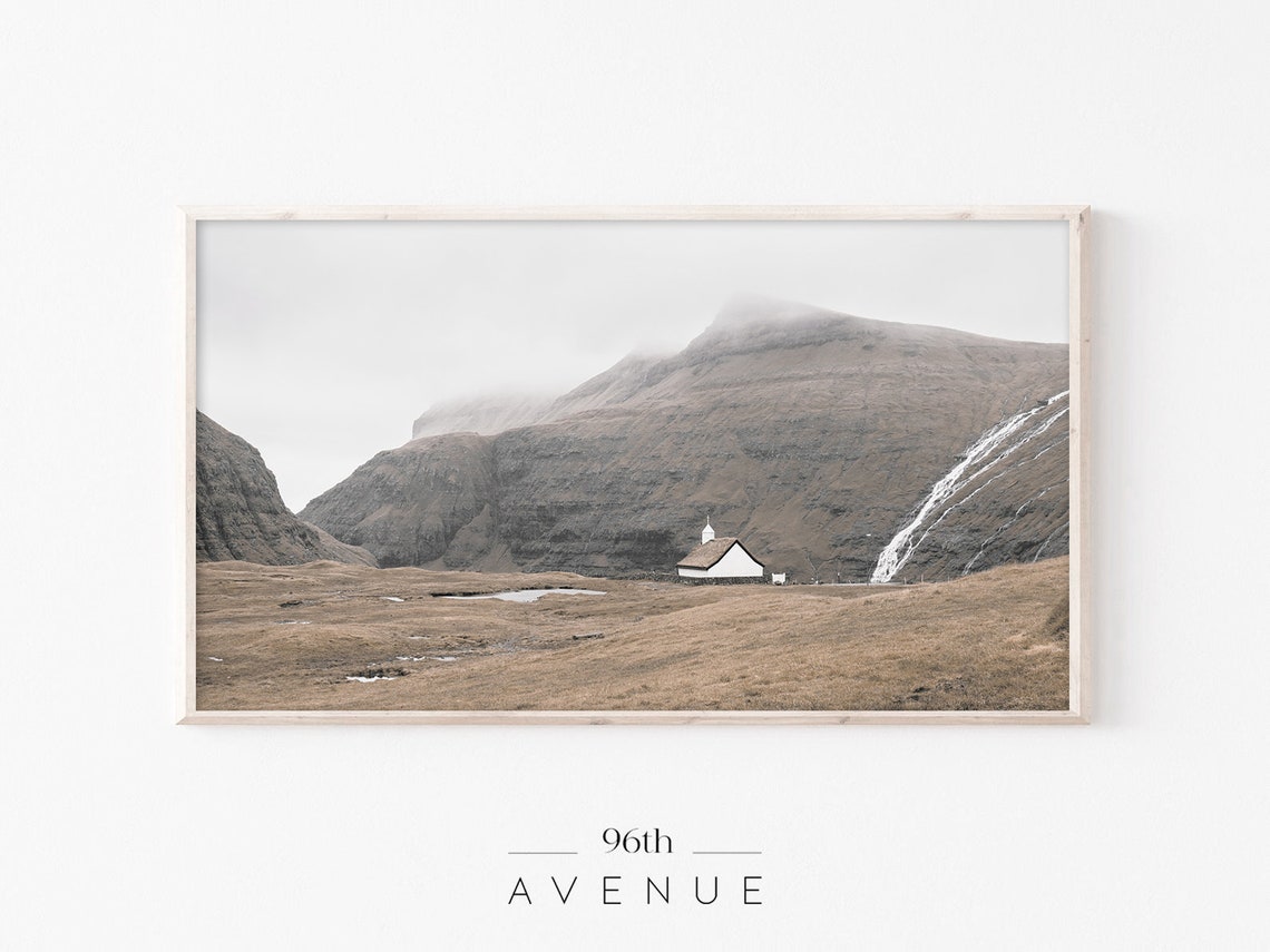 Icelandic Landscape Art for TV