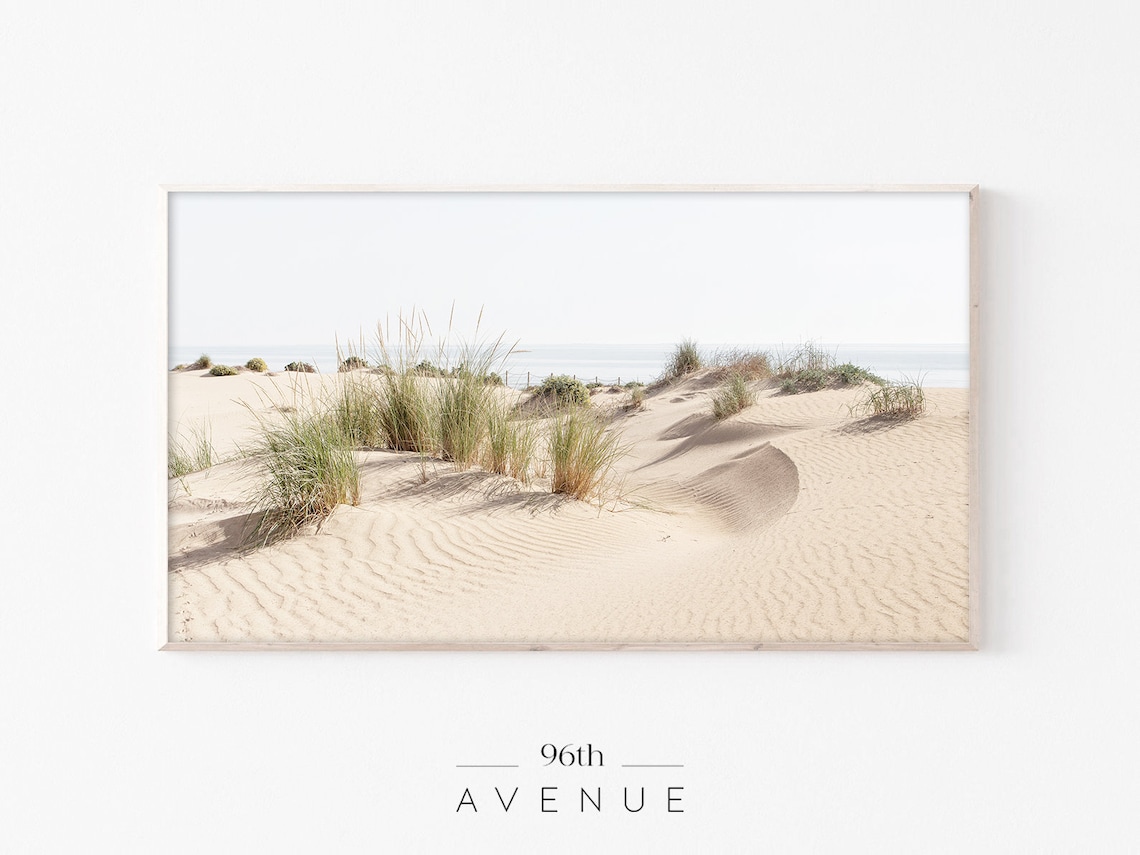 Beach Grass Coastal Art for TV