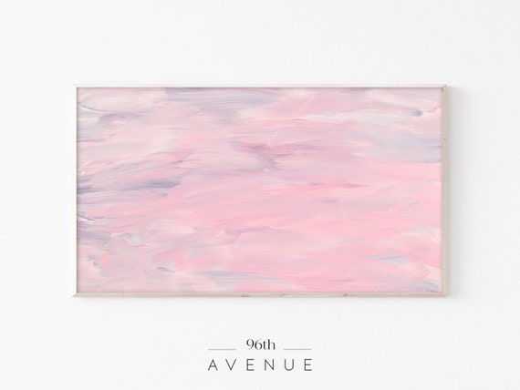 Abstract Spring Oil-Painting-Style Art Print