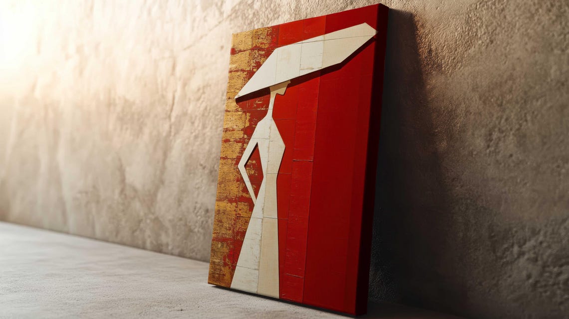 Abstract Art, Modern Housewarming Gift - Image 4