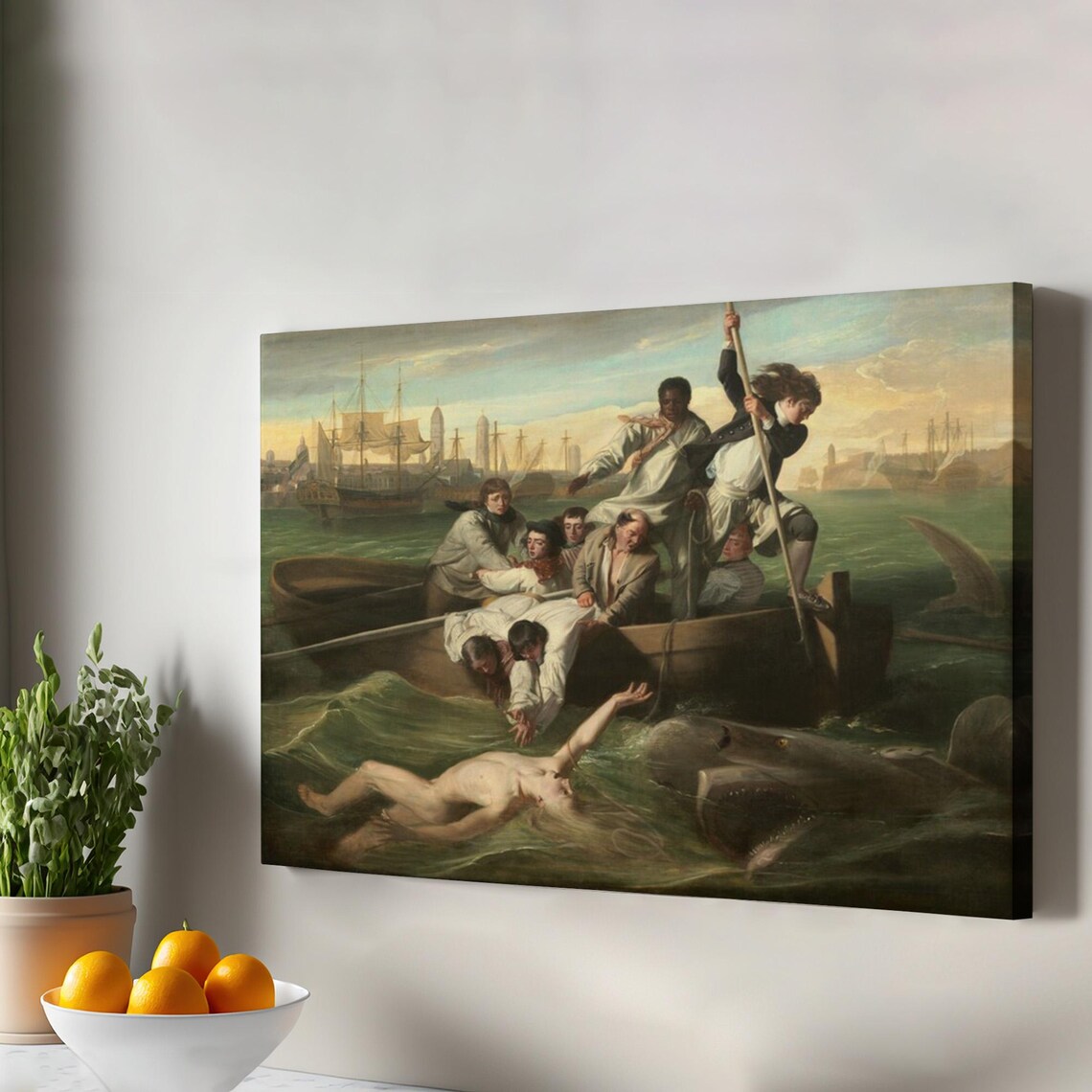 Watson And The 1778 Classic Wall Art Print