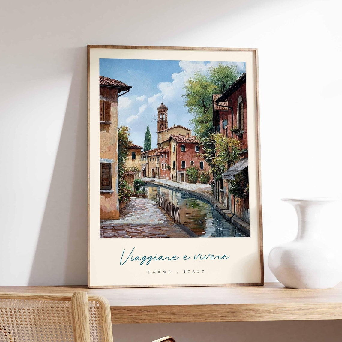 Parma Poster Italian Travel Print Parma Travel Art Parma Wall Art Italy Art Italy Travel Decor Italian Travel Gift