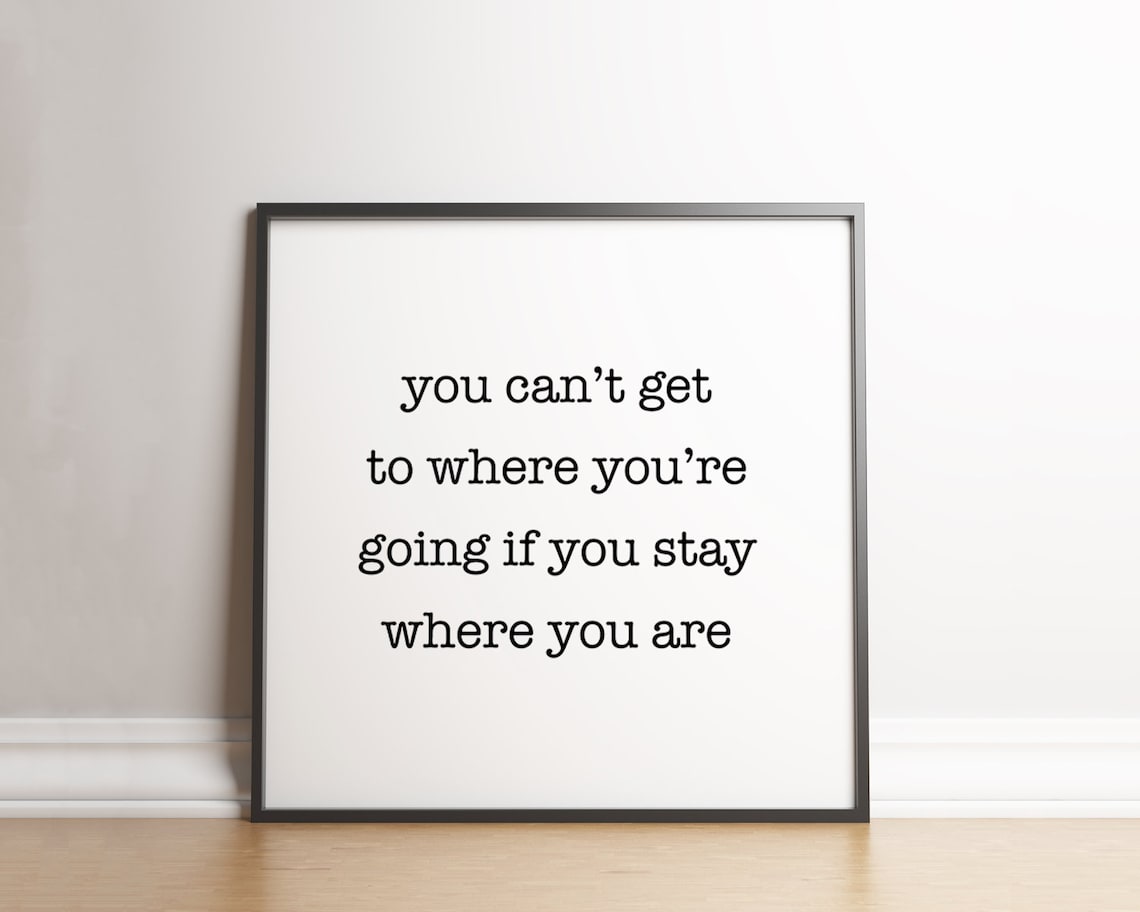 Hustle Entrepreneur Quote Minimalist Art Print - Image 3