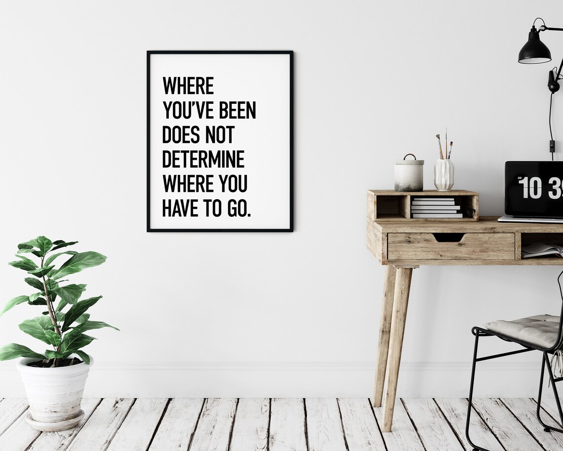 Motivational Life Quotes, Growth Mindset Poster - Image 2