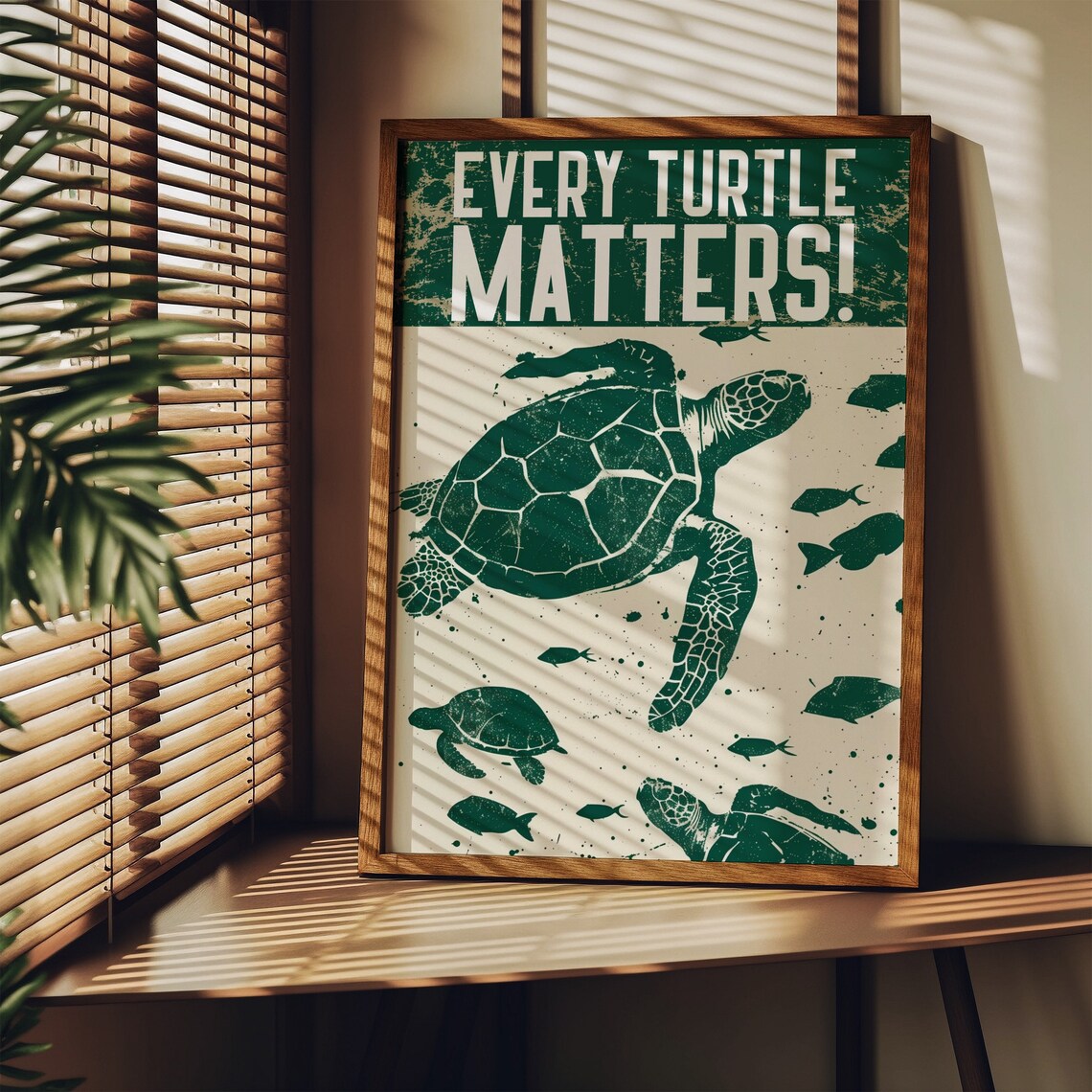 National Turtle Day Turtle Print, Sea Turtle Art Print - Image 3