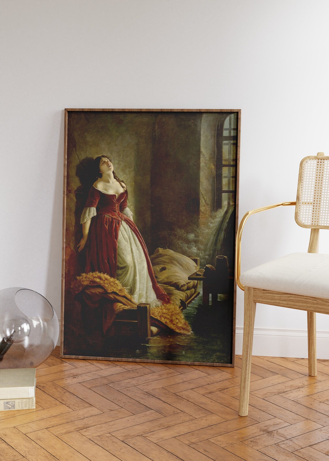 Princess Tarakanova by Flavitsky Russian Romanticism Art Poster - Image 2
