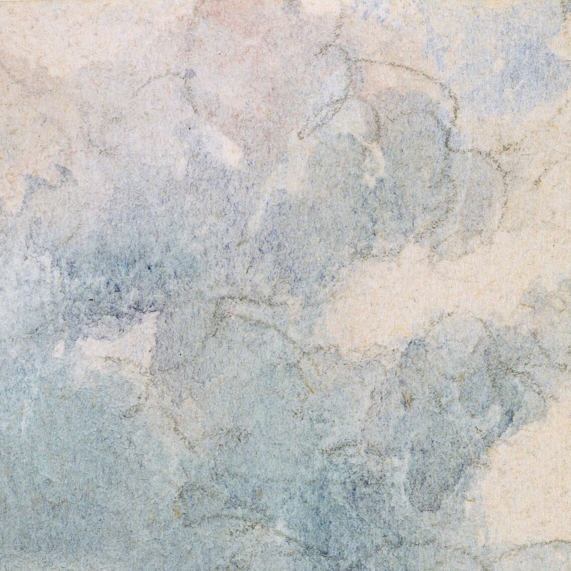 Sky Painting for Frame TV, Minimalist Vintage Art - Image 2