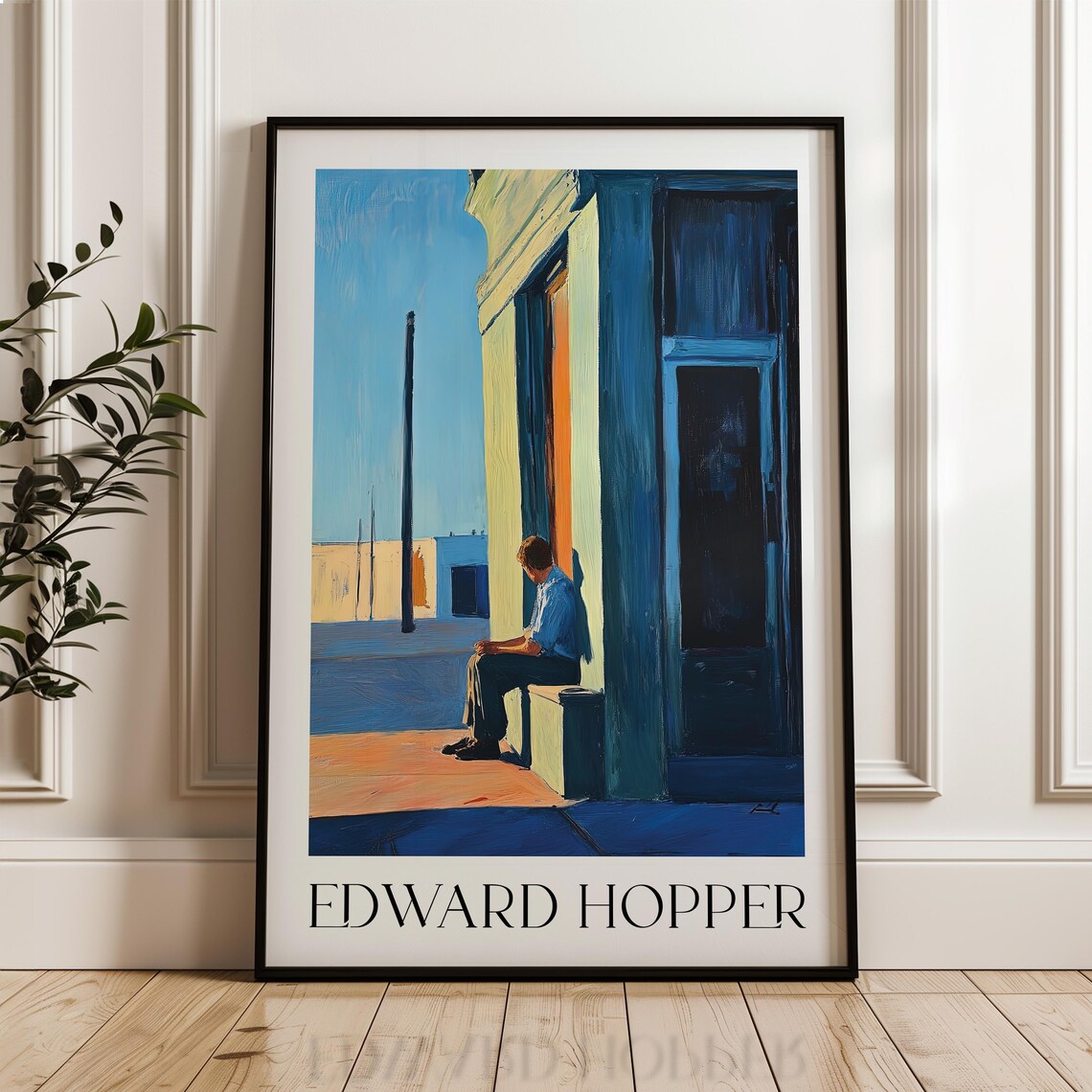 Edward Hopper Vintage Art Print, Poster Painting
