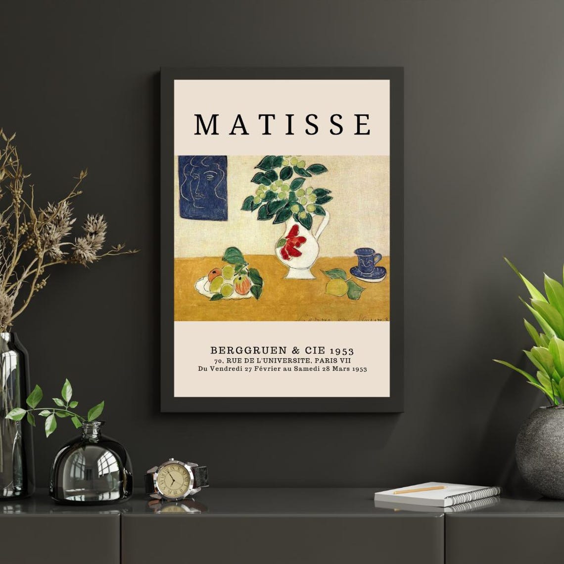 Henri Matisse Wall Art Henri Matisse Frame Art Henri Matisse Wall Art 03 - Image 4