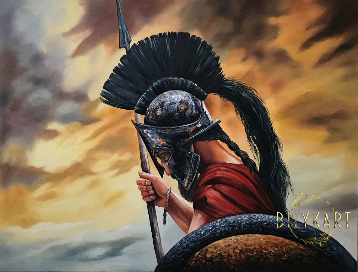 Roman Soldier Painting On Legionary Roman Soldier Art Ancient Roman Empire Paintings Rome Warrior Oil Painting Original Artwork