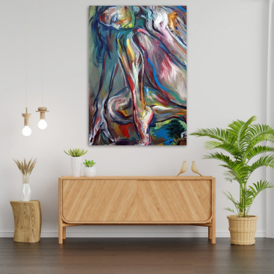 Nude Female Body Art, Erotic Wall Decor - Image 3