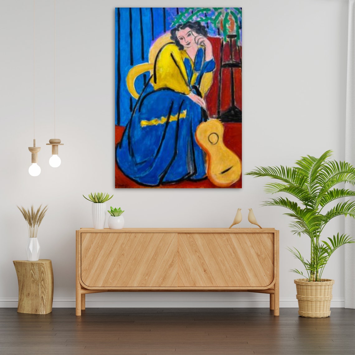 Colorful Matisse Wall Art Ready To Hang Abstract Print Large Wall Decor Art Lover Gift - Image 3