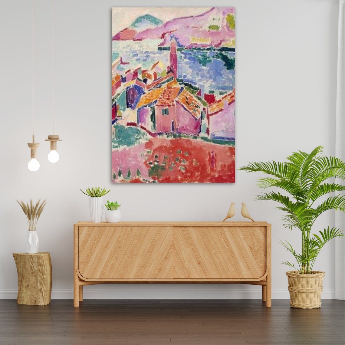Henri Matisse Along Time Alone Wall Art Ready To Hang Wall Art Modern Abstract Art Minimalist Home Decor - Image 4