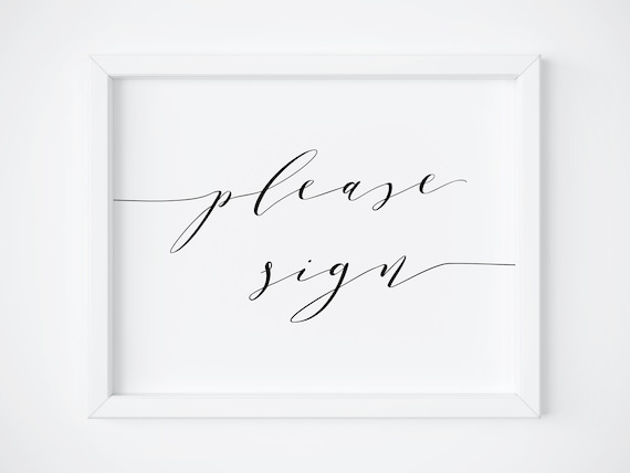 Wedding Guest Book Sign, Wedding Reception Art Print