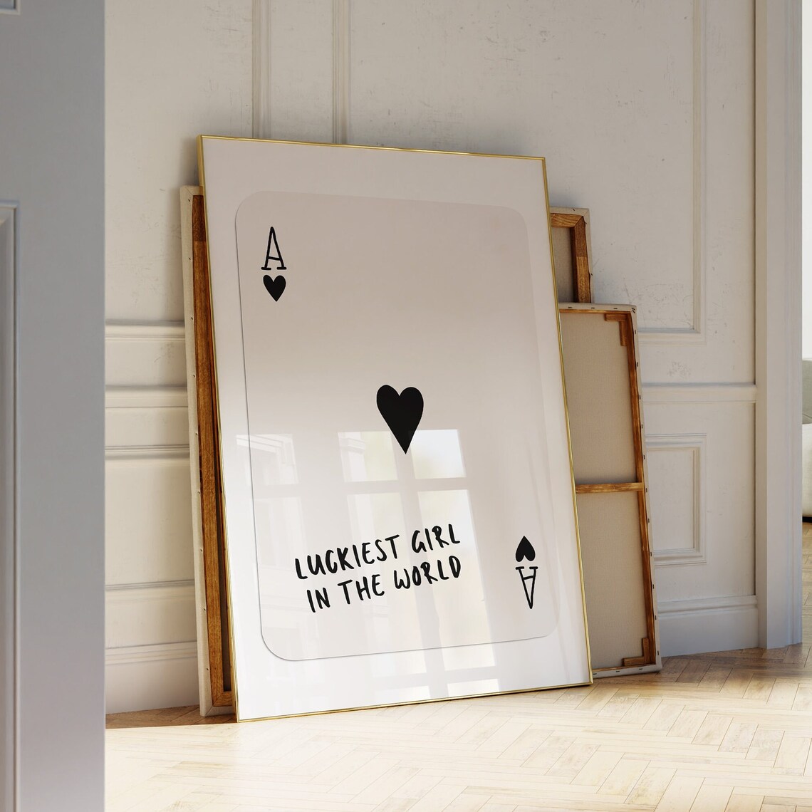 Ace Of Spades Retro Poster, Black And White Print - Image 2