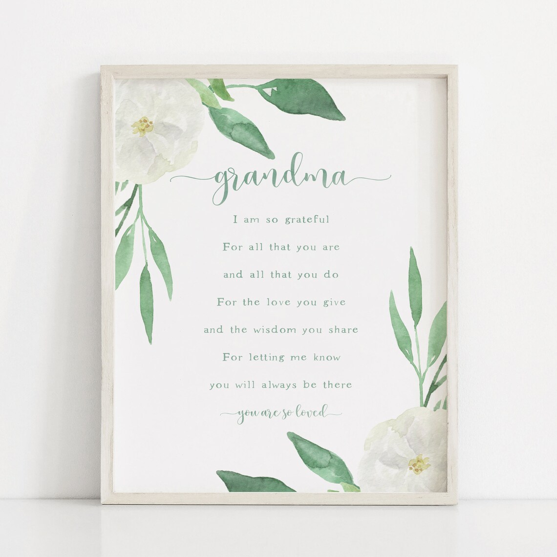 Instant Grandma Quote Art Print, Mother's Day Poem - Image 5