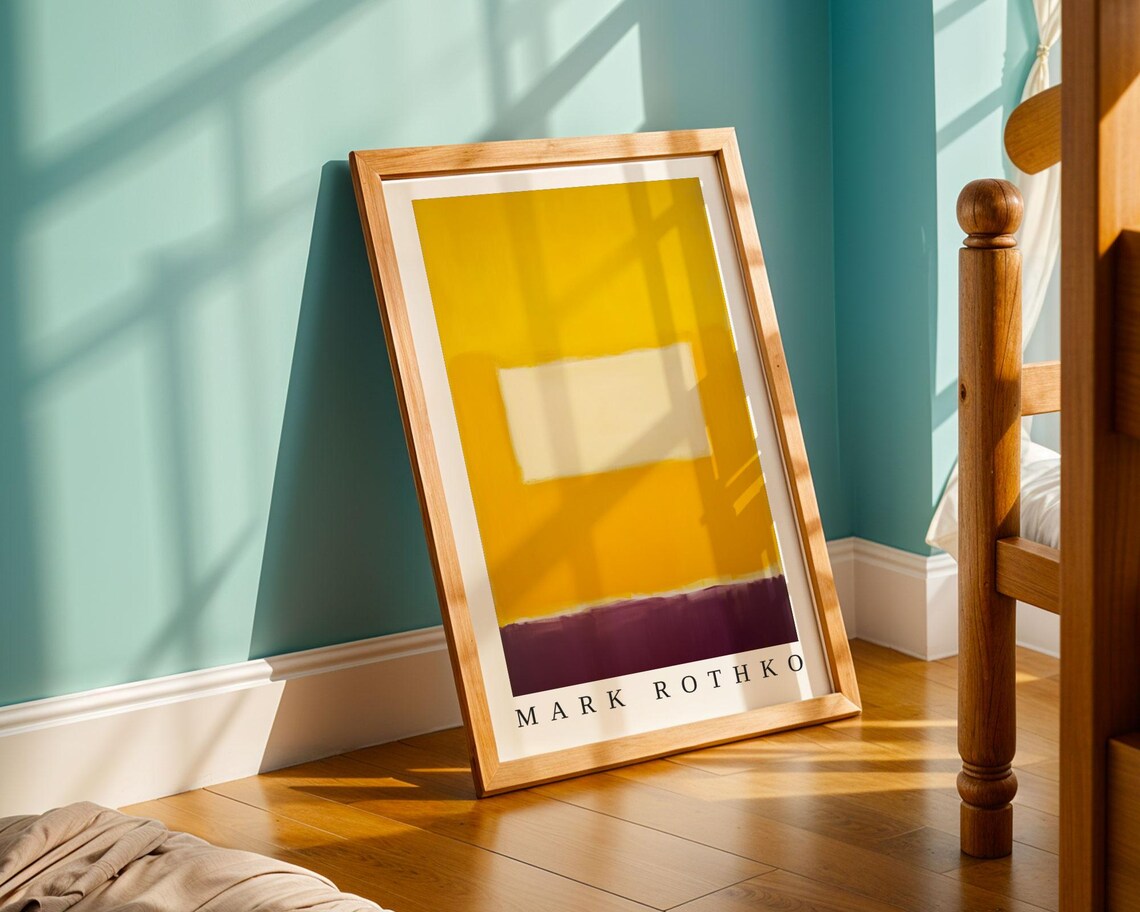Mark Rothko, Abstract Expressionism Poster Print - Image 3