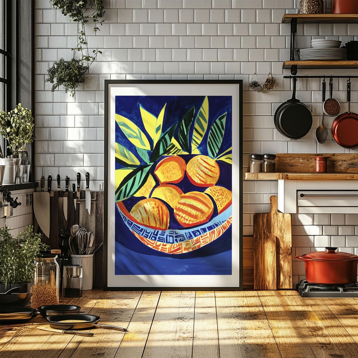 Contemporary Kitchen Wall Art, Retro Diner Poster - Image 3