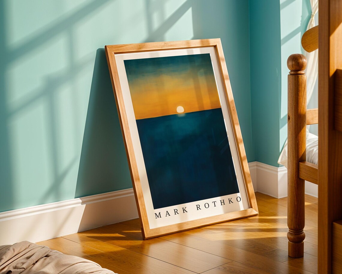 Mark Rothko Abstract Expressionism Museum Poster - Image 3