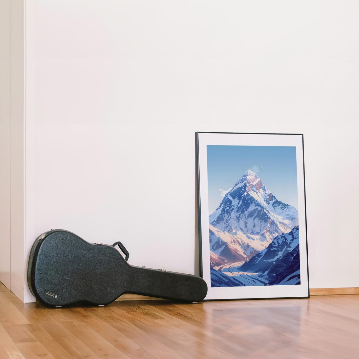 Mount Everest in the Himalayas, Travel Poster - Image 3