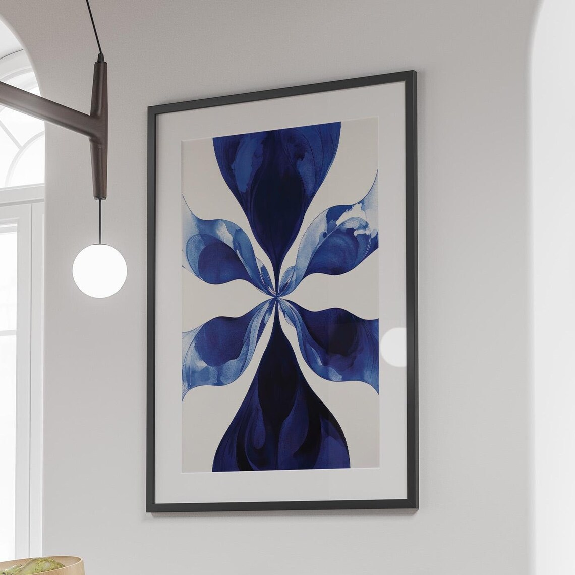 Elegant Abstract Art Print, Posh Gallery Style - Image 3