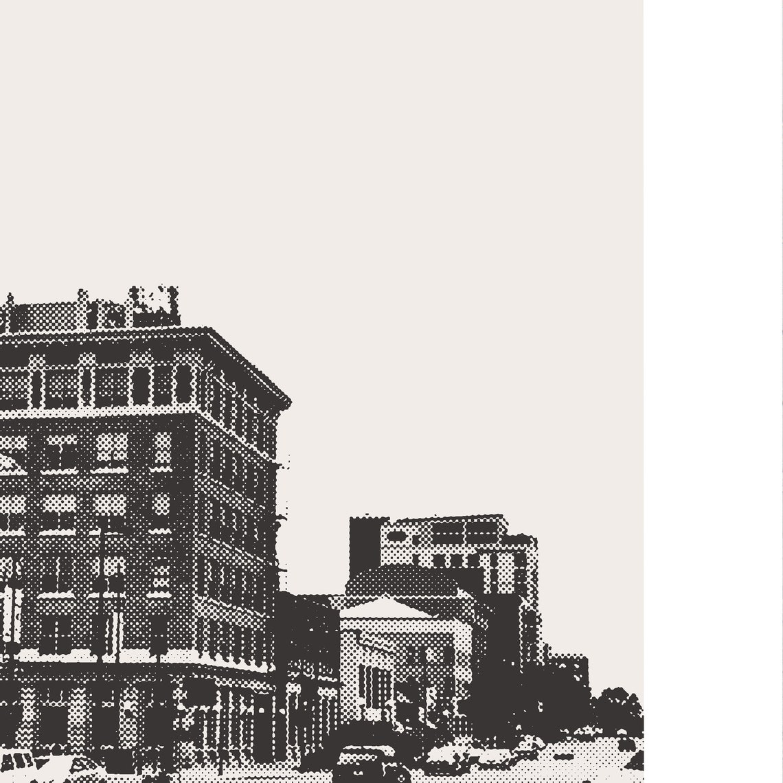 Iowa City Print, Minimalist Poster - Image 2