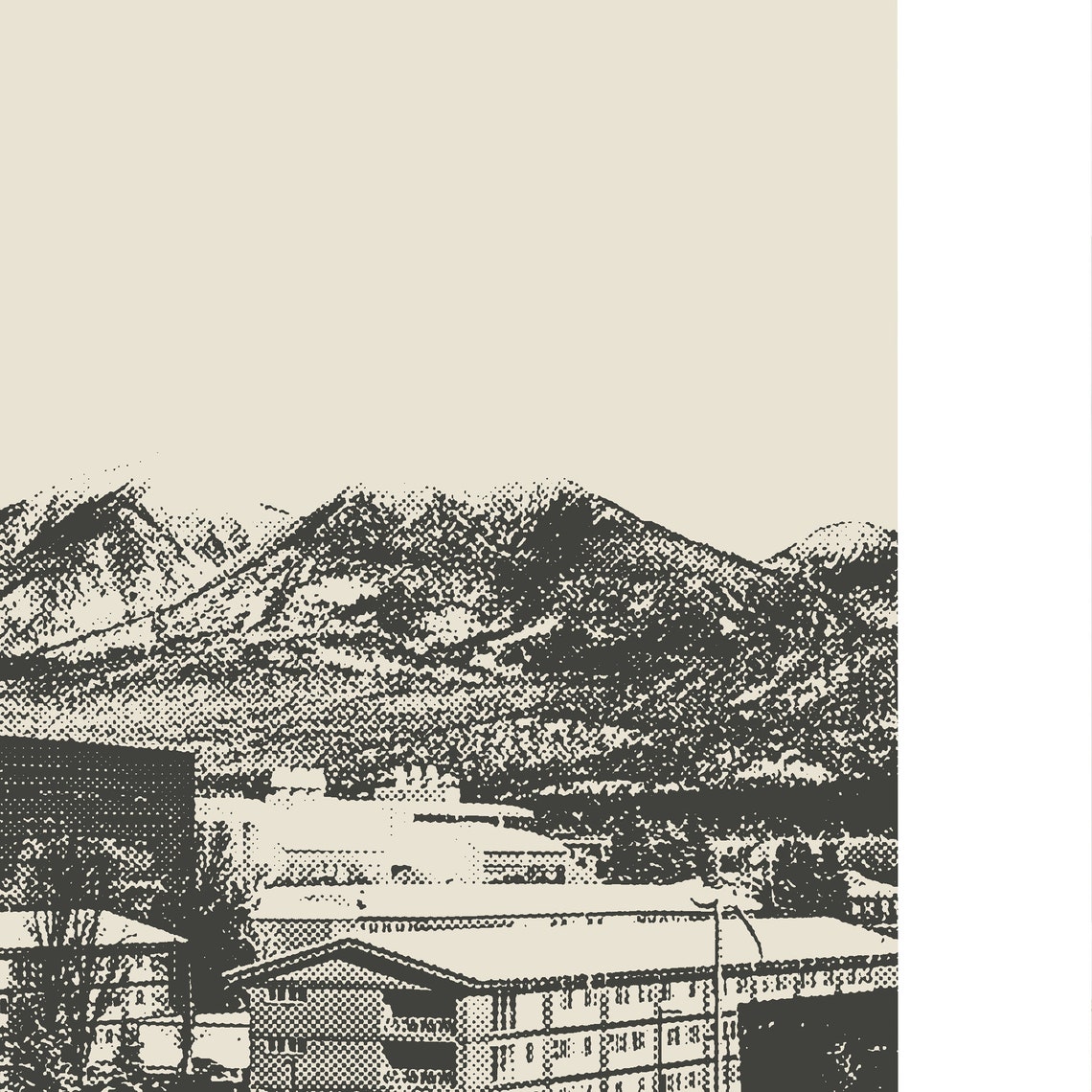 Custom Flagstaff Arizona Travel Poster, Minimalist - Image 2