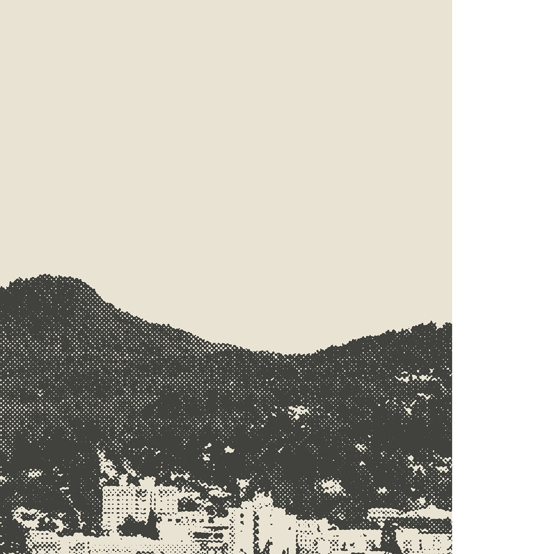 Eugene Oregon Minimalist Travel Poster, City Skyline - Image 2