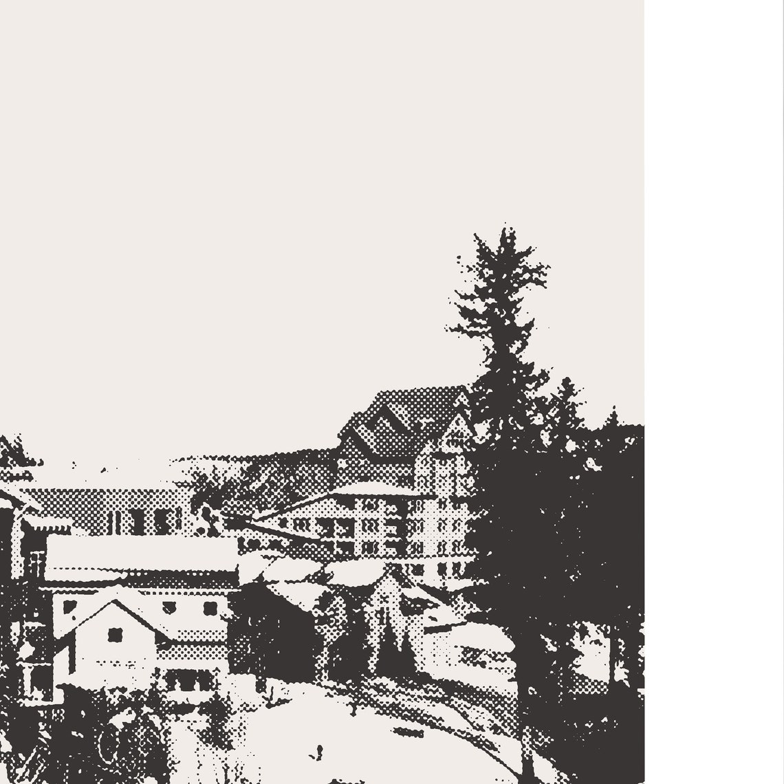 Winter Park Colorado Poster, Minimalist Art Print - Image 2